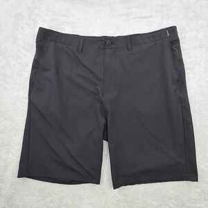 Veece Shorts Mens 40 Black Tech‎ Performance Chino Hybrid Outdoor Golf Athletic